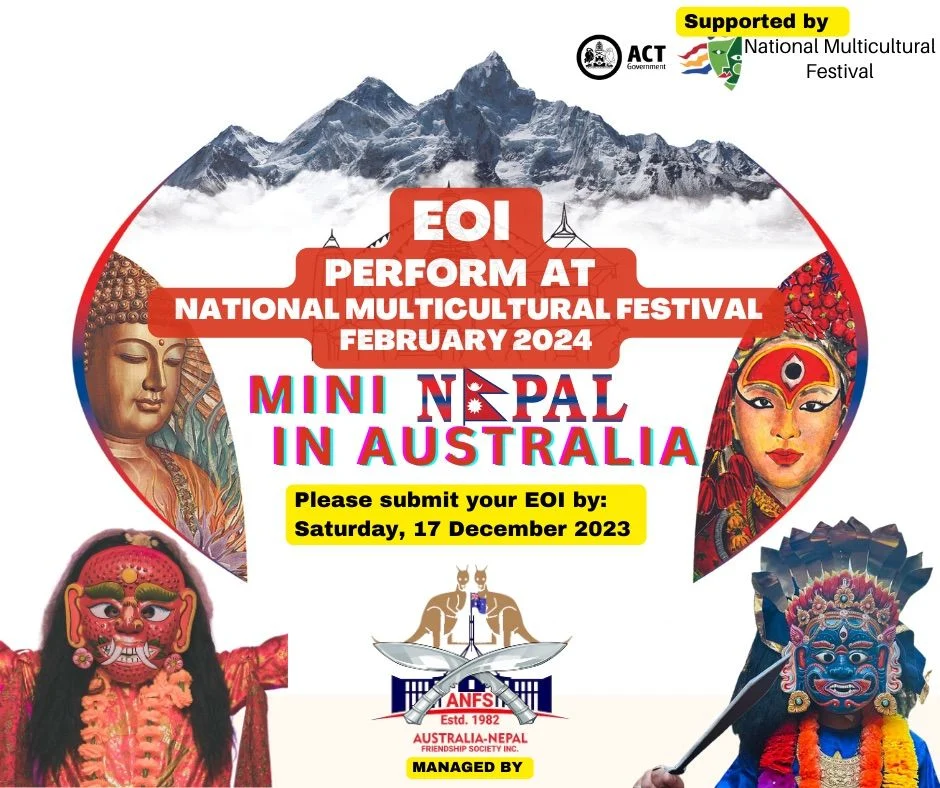 Mini Nepal in Canberra at National Multicultural Festival 2024